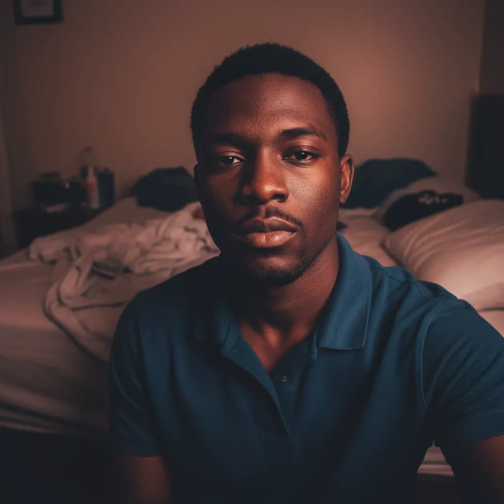 Black Male - Low Light